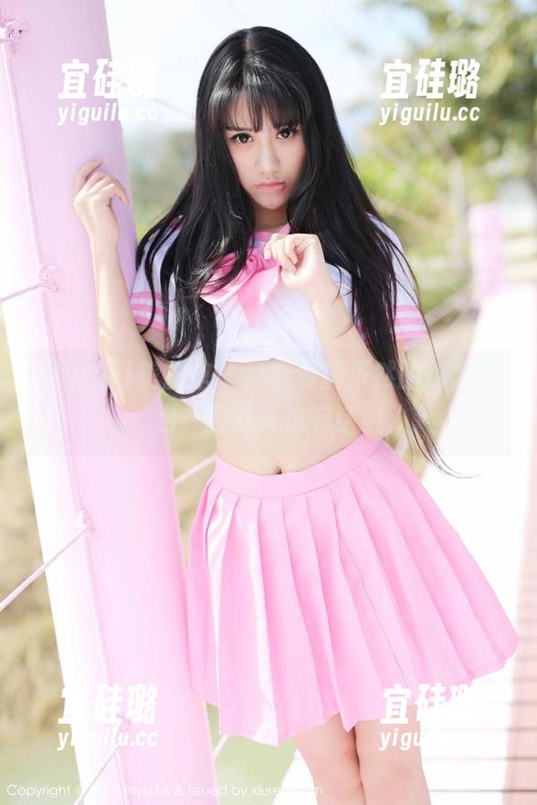 MyGirl美媛馆 - 来看看黄乐然的裸足图包，脚趾头也有话说