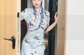 秀人网 – 黑色点缀的林文文yooki，抓住隐藏的资源
