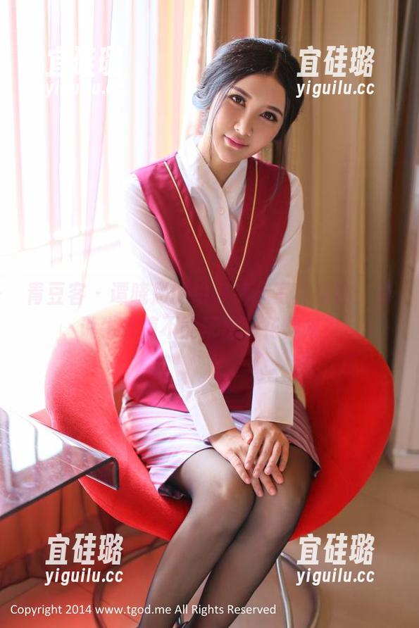 青豆客 - 谭晓彤的牛仔裤，写真精选：谁说牛仔裤不能玩出新花样来？