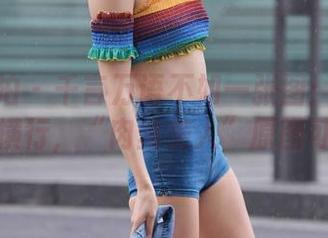 魔镜街拍 – 千言万语不如一张图：婷婷在寒风中横行，“肉丝美人”原图可下载！